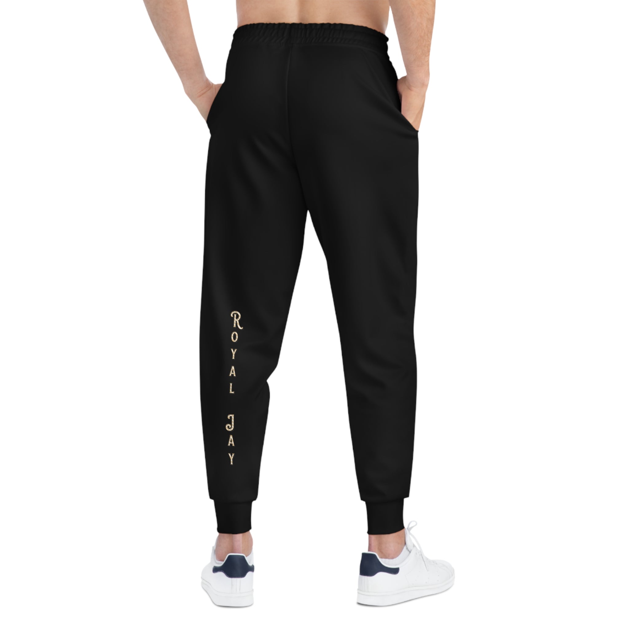 RRC BLK Athletic Joggers (AOP)