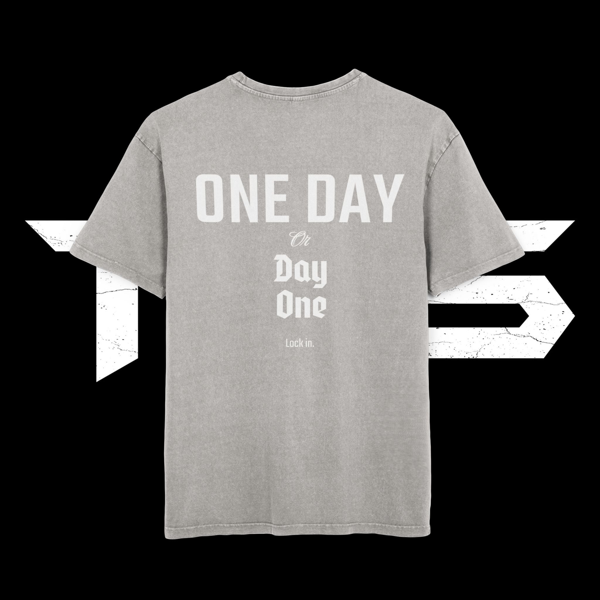 TSS Lifting Club Acid Washed Oversized Tee