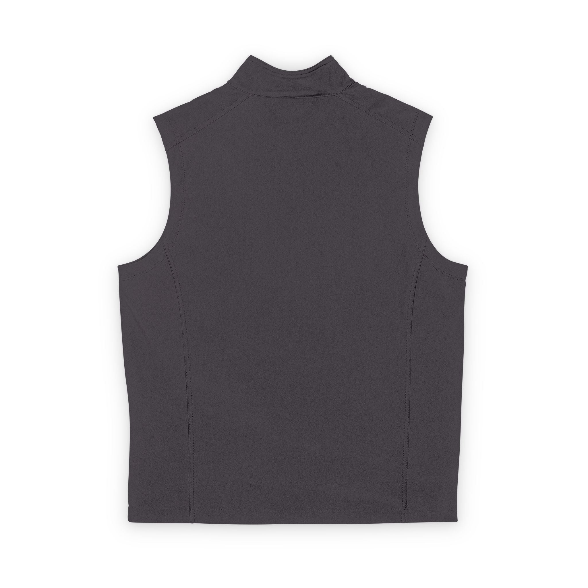 Men's Soft Shell Vest — Embroidered Floral Logo