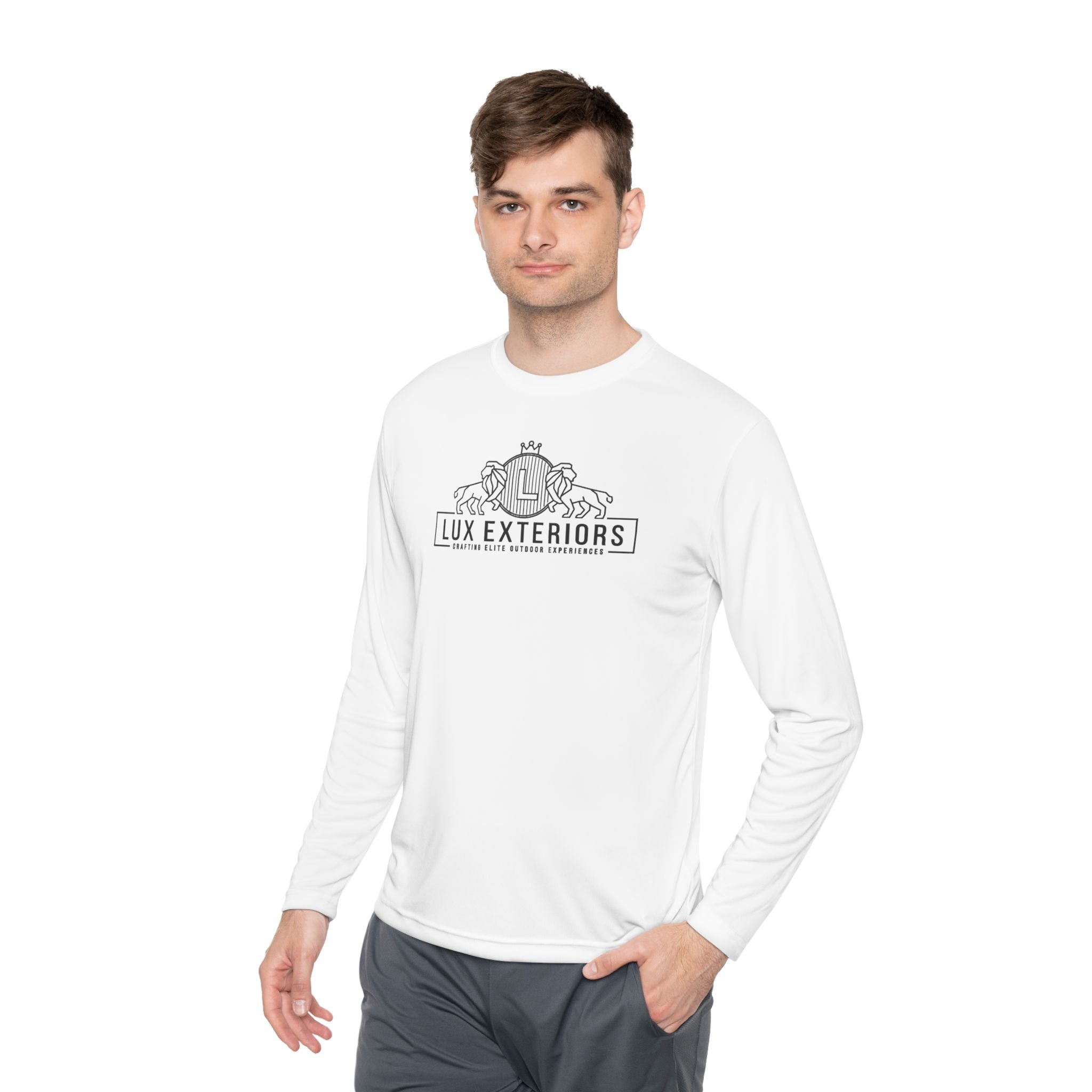 Customizable Unisex Long Sleeve Tee, Lightweight Shirt for Year-Round Comfort, Perfect for Gifts, Casual Wear, Fashionable Basics