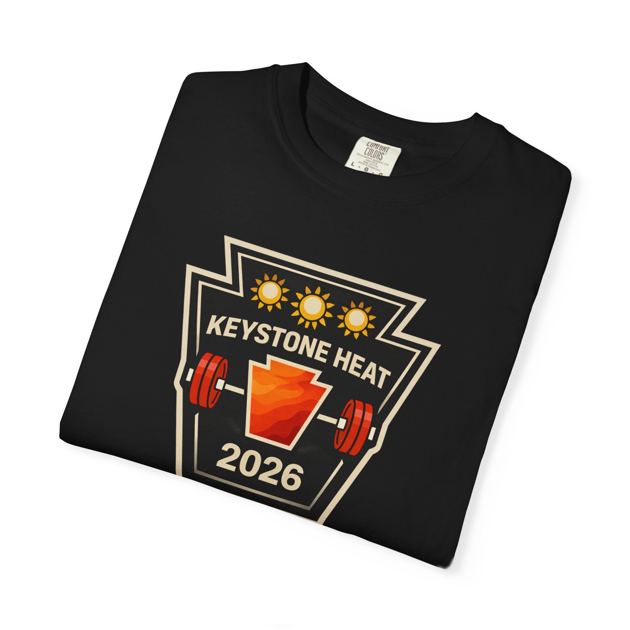 Keystone Heat 2026 Weightlifting T-Shirt