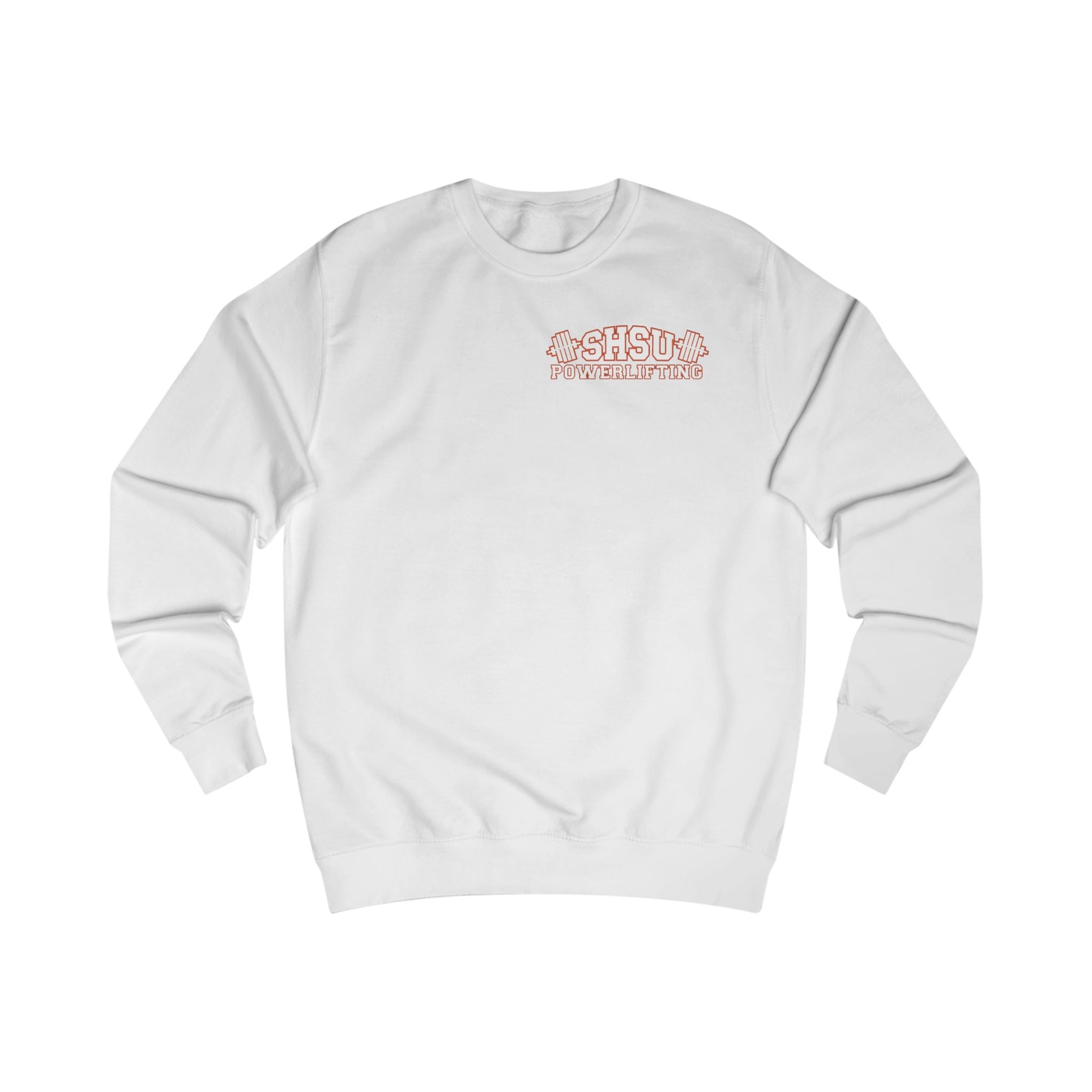 Fitness Crewneck Sweatshirt – 'Gym Rat' Minimal Logo Pullover