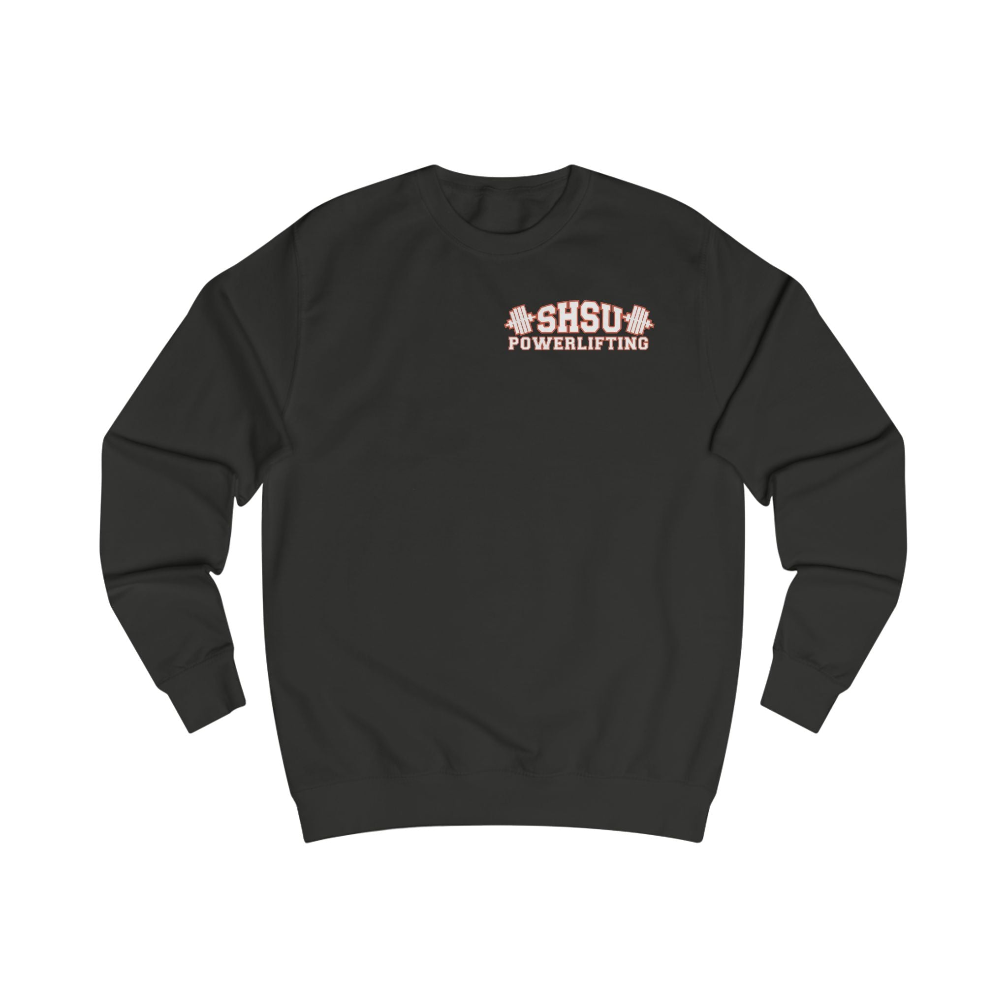 Fitness Crewneck Sweatshirt – 'Gym Rat' Minimal Logo Pullover