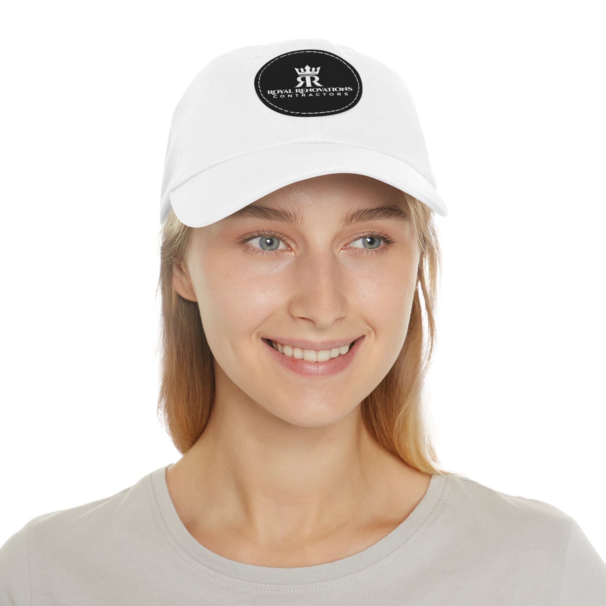RRC Dad Hat with Leather Patch (Round)