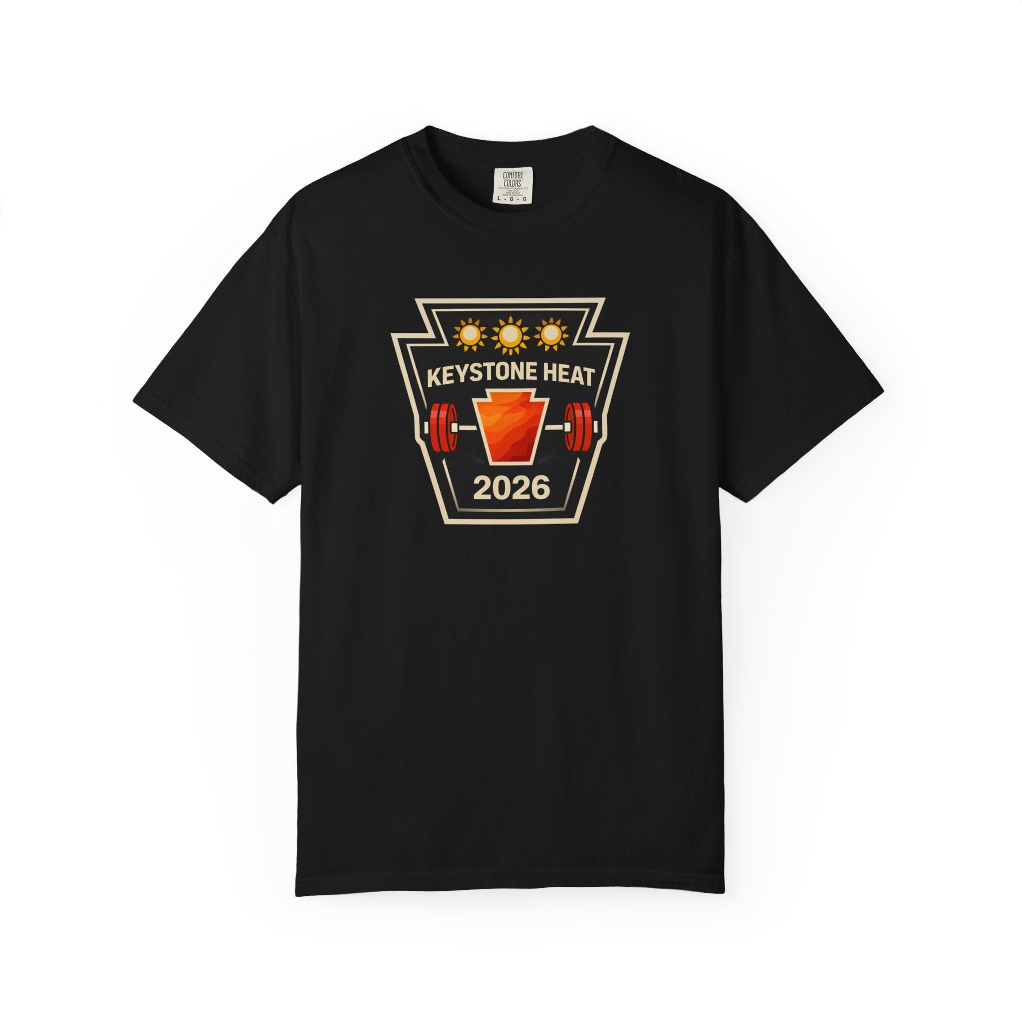 Keystone Heat 2026 Weightlifting T-Shirt