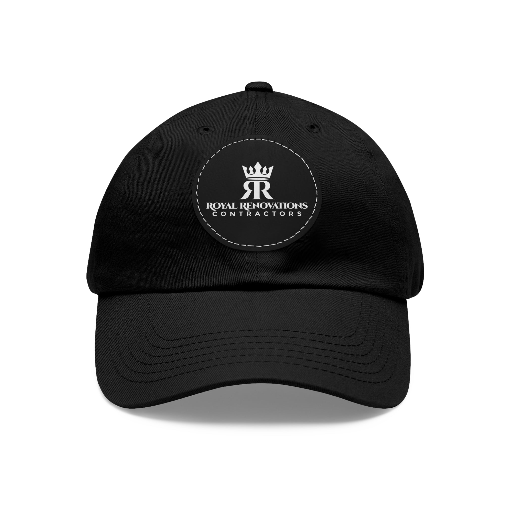 RRC Dad Hat with Leather Patch (Round)