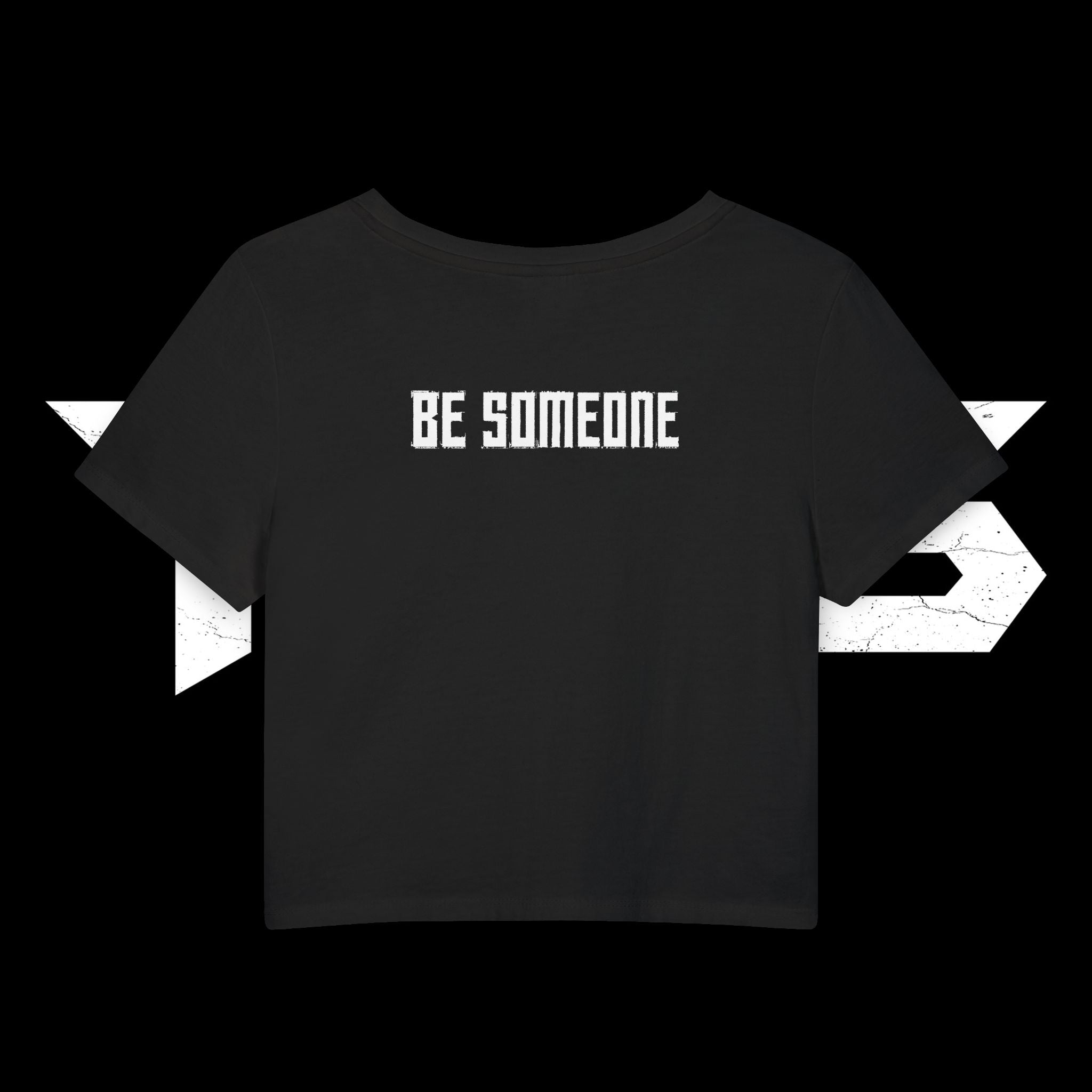 Houston "Be Someone" Women's Baby Tee – Edgy Graphic Crop Top