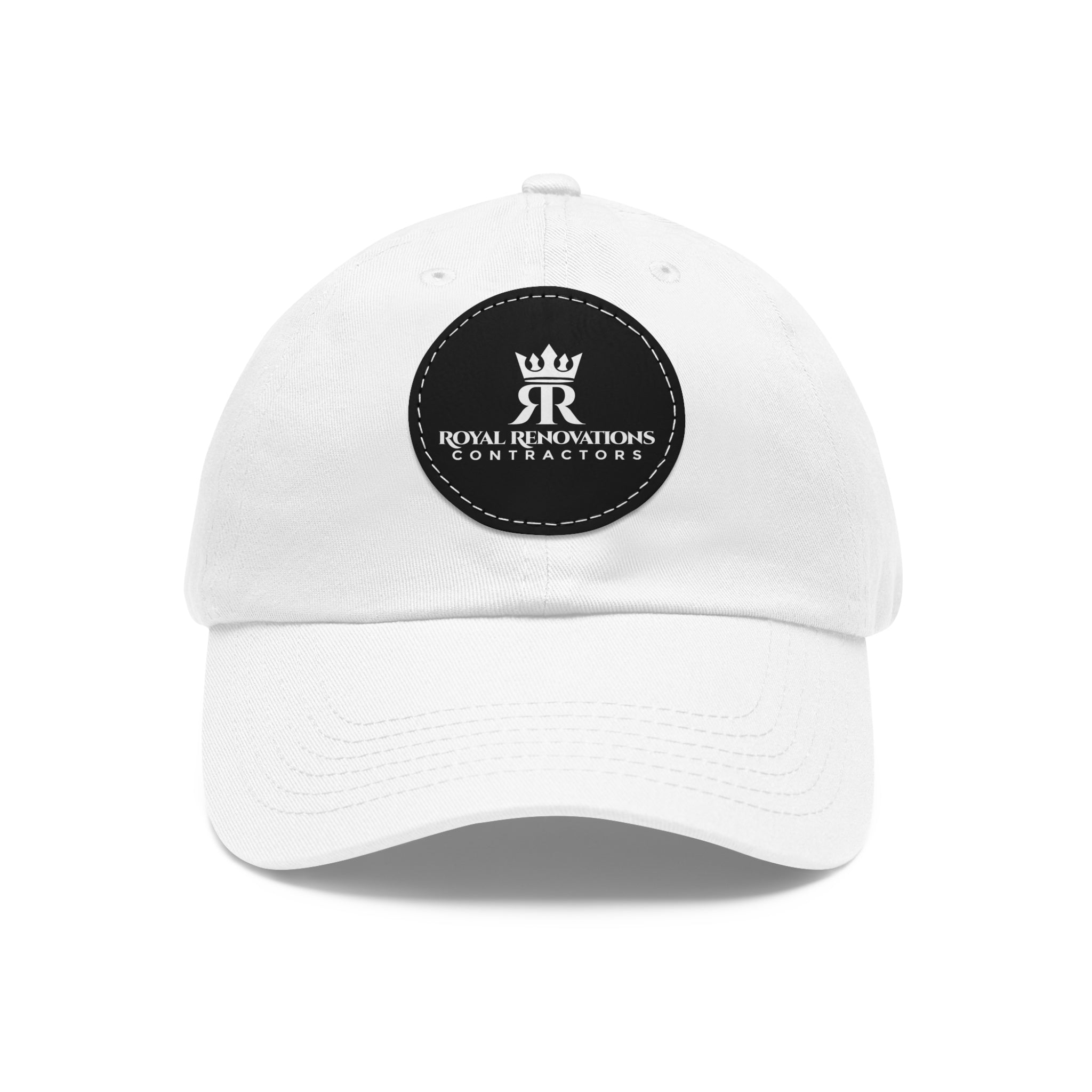 RRC Dad Hat with Leather Patch (Round)