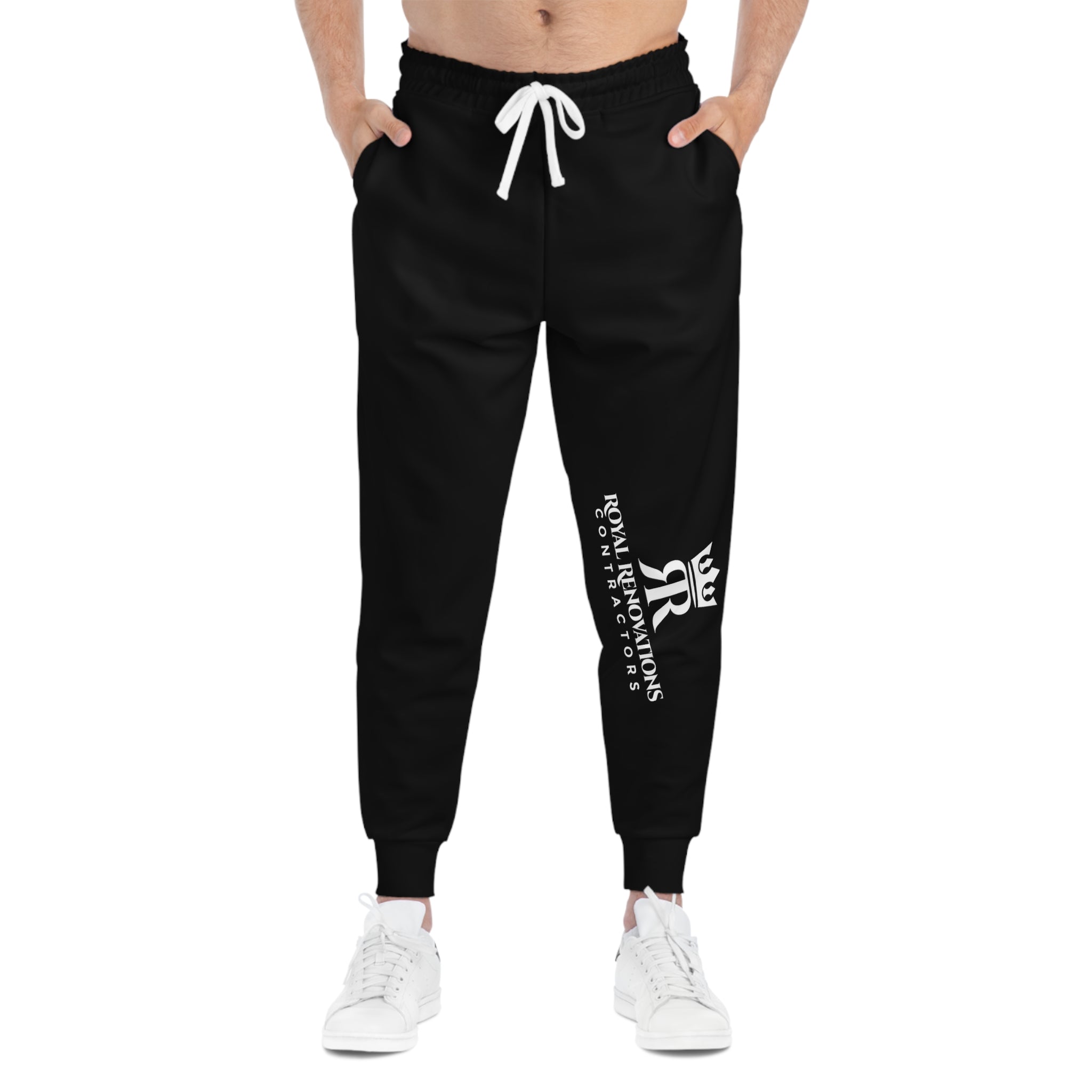 RRC BLK Athletic Joggers (AOP)