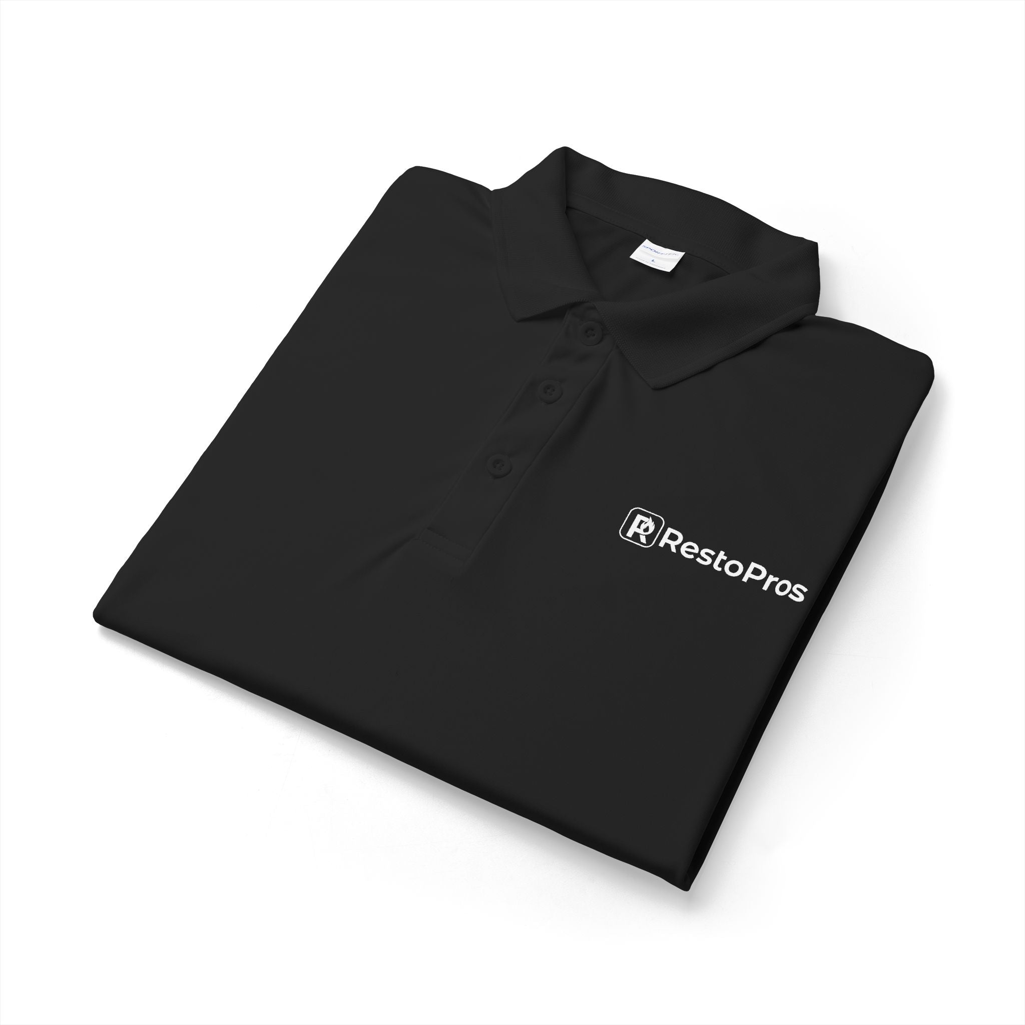RestoPros Logo Polo Shirt — Men's Performance Work Polo 2