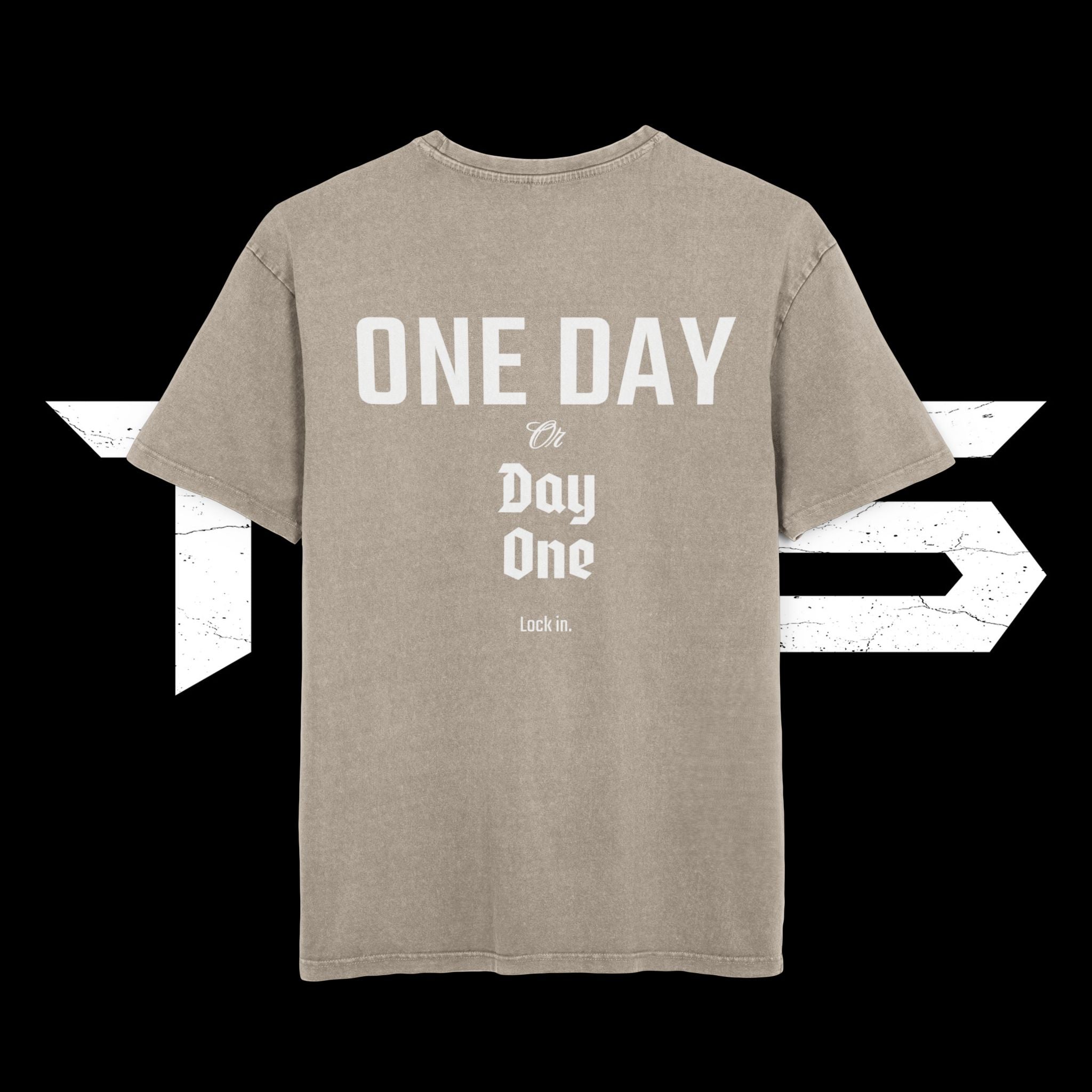 TSS Lifting Club Acid Washed Oversized Tee