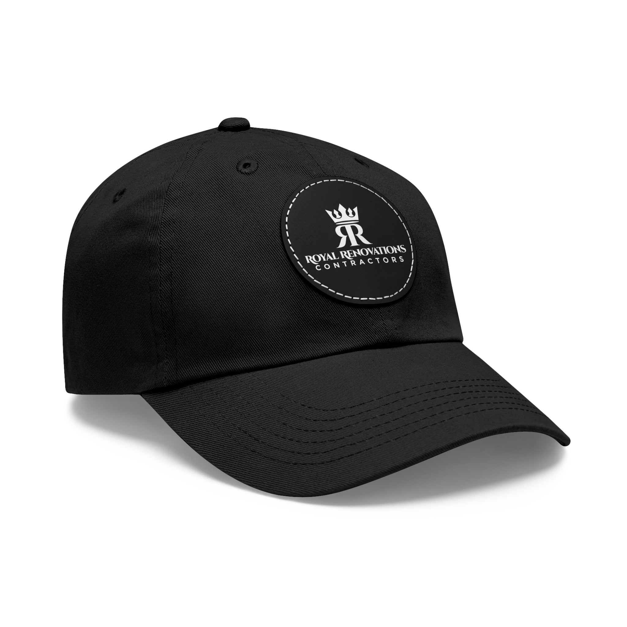 RRC Dad Hat with Leather Patch (Round)