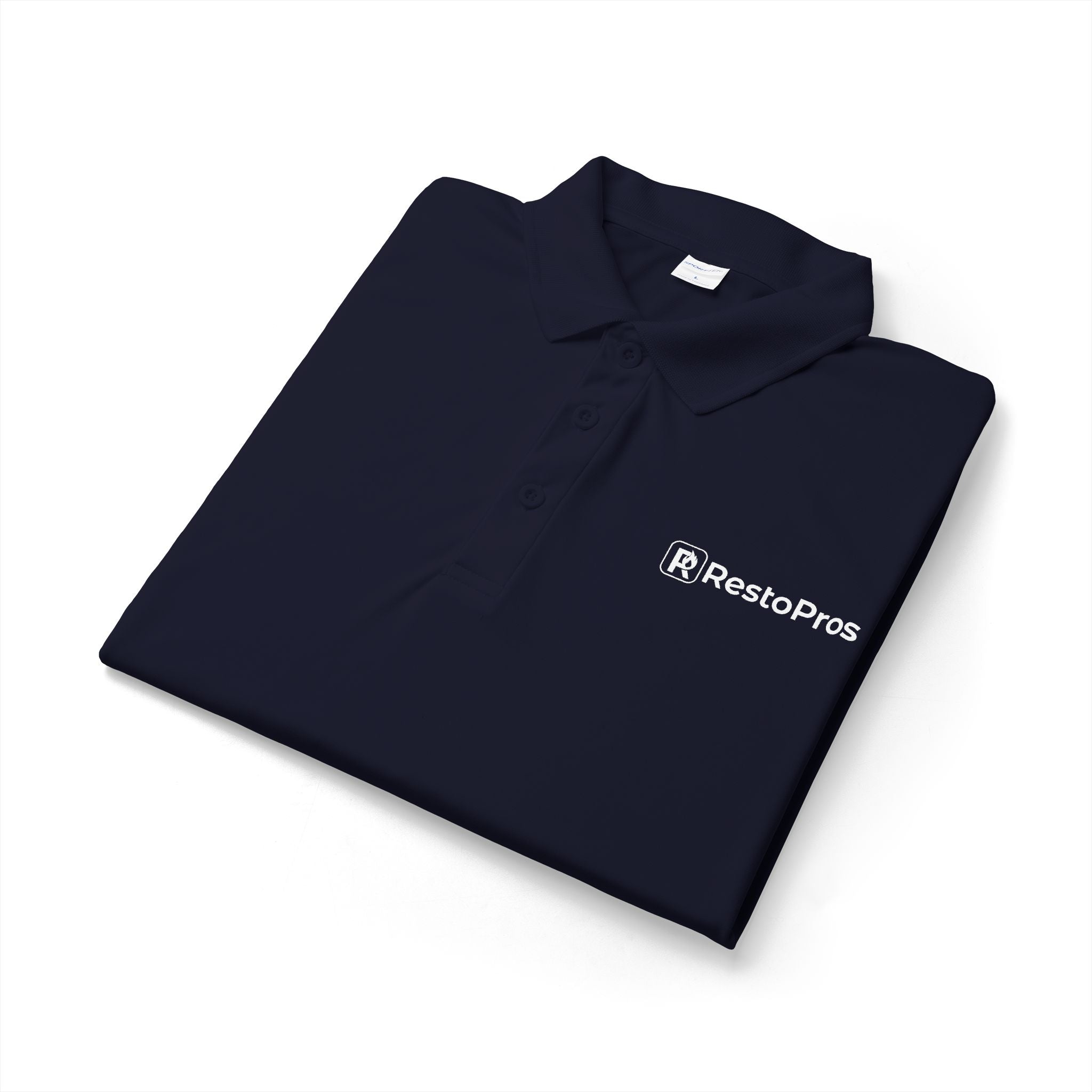 RestoPros Logo Polo Shirt — Men's Performance Work Polo 2