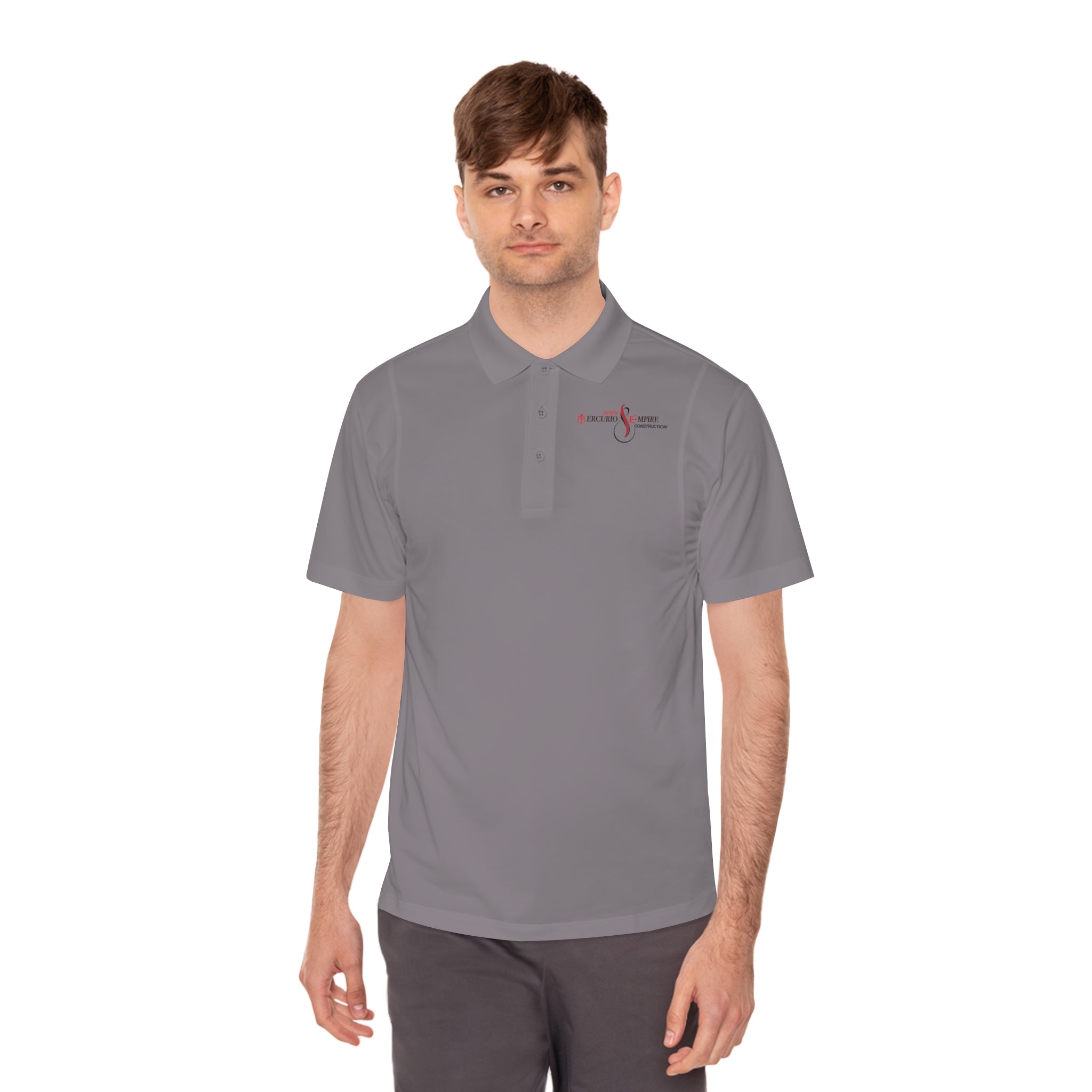 Men's Sport Polo Shirt - Mercurio Empire Construction - Perfect for Team and Casual Wear