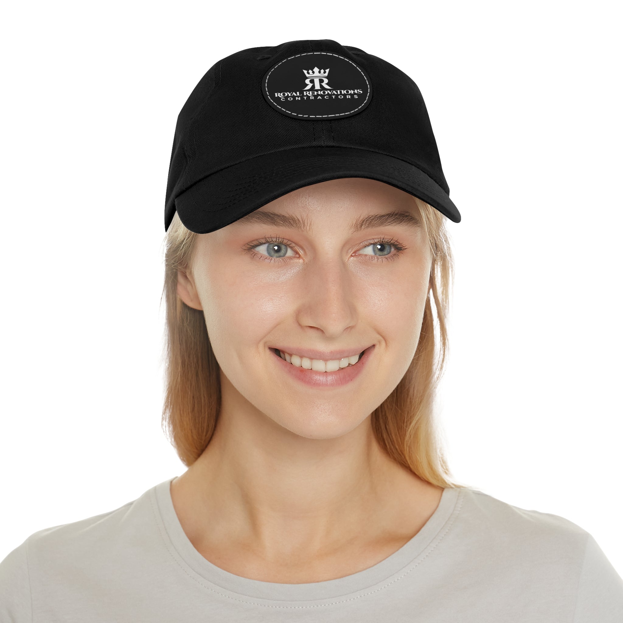 RRC Dad Hat with Leather Patch (Round)