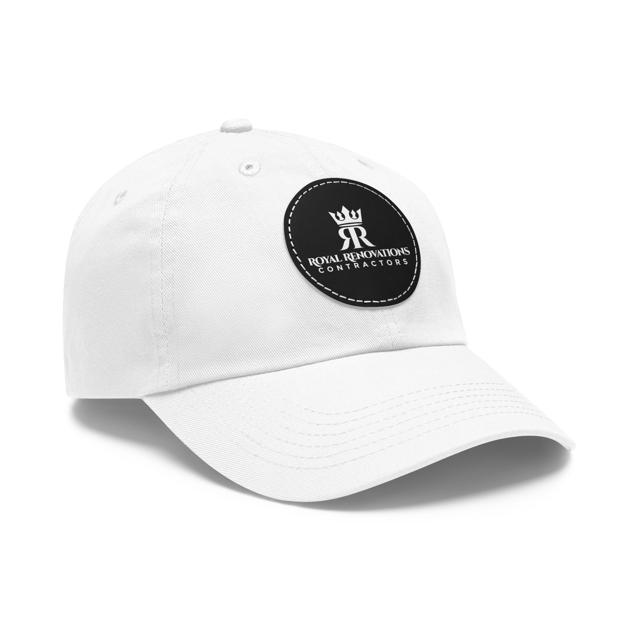 RRC Dad Hat with Leather Patch (Round)