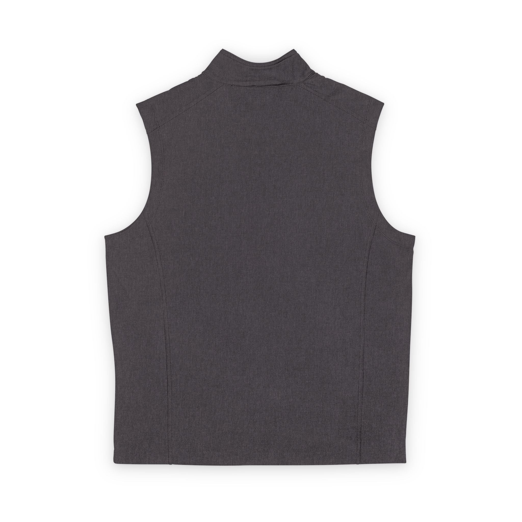 Men's Soft Shell Vest — Embroidered Floral Logo